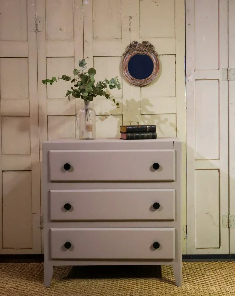 Garance, la commode grise en bois N°193