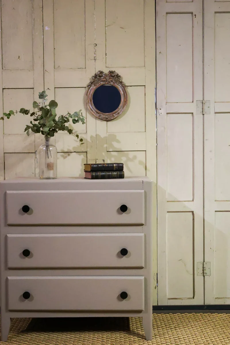 Garance, la commode grise en bois N°193