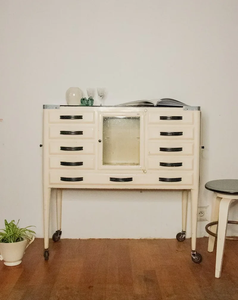 Fernand, le meuble de métier en métal N°172