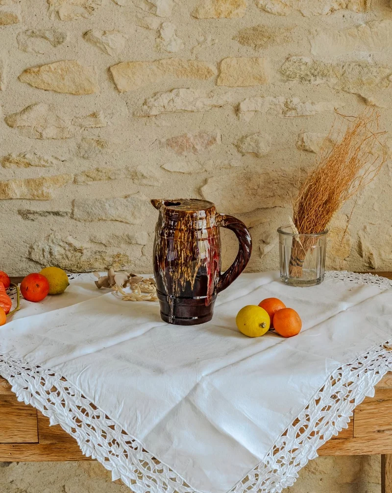 Gabrielle, la carafe en faïence N°140