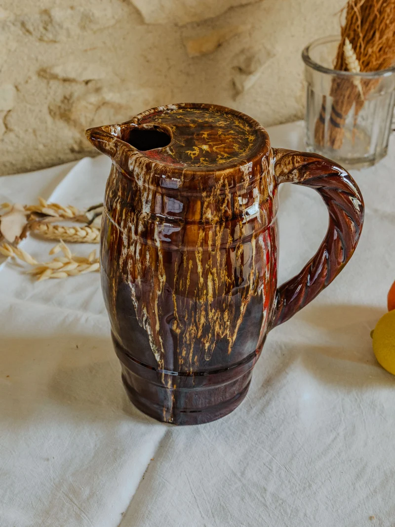 Gabrielle, la carafe en faïence N°140