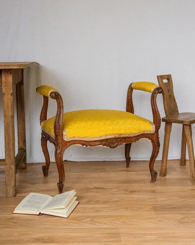 Jean-Philippe, la petite banquette en bois N°73
