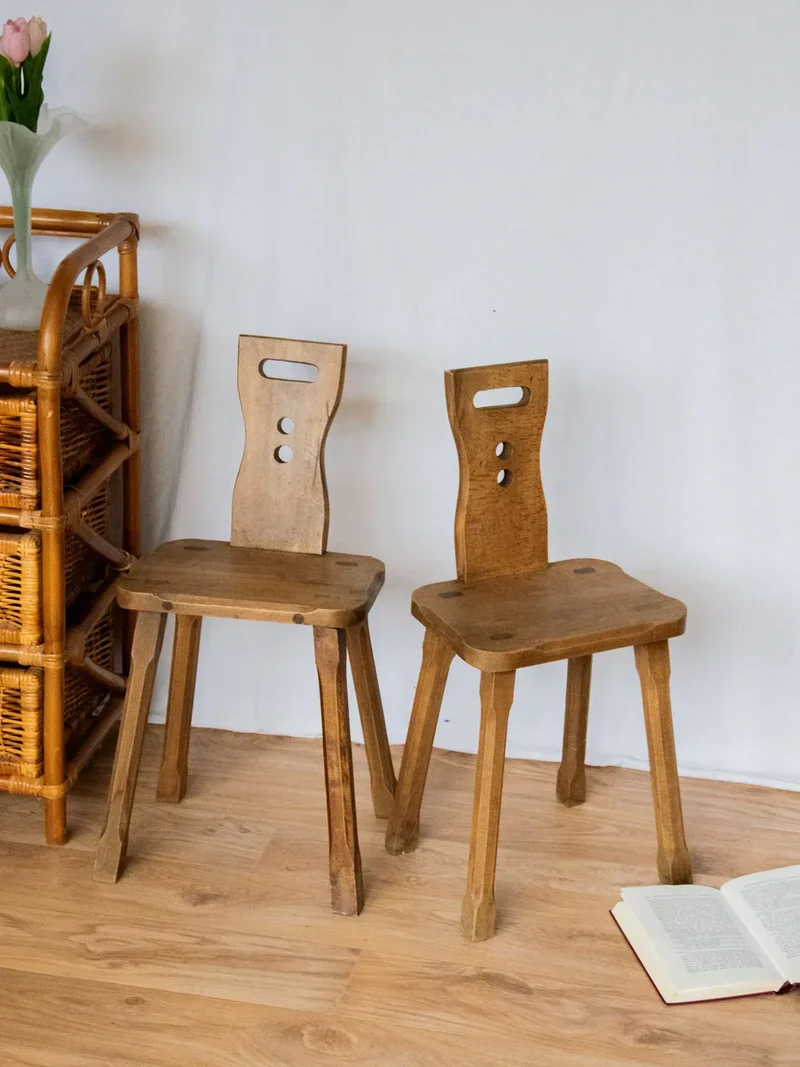 Ernestine, la paire de chaises pour enfant en bois N°271