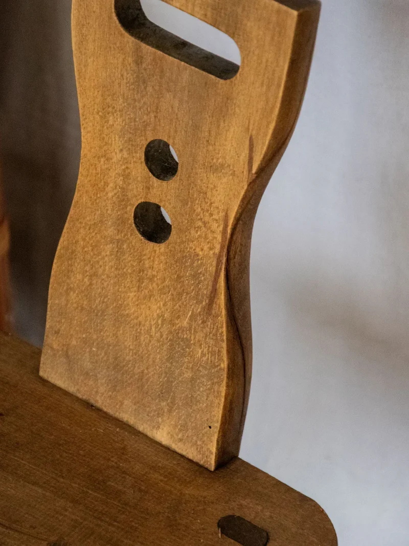 Ernestine, la paire de chaises pour enfant en bois N°271