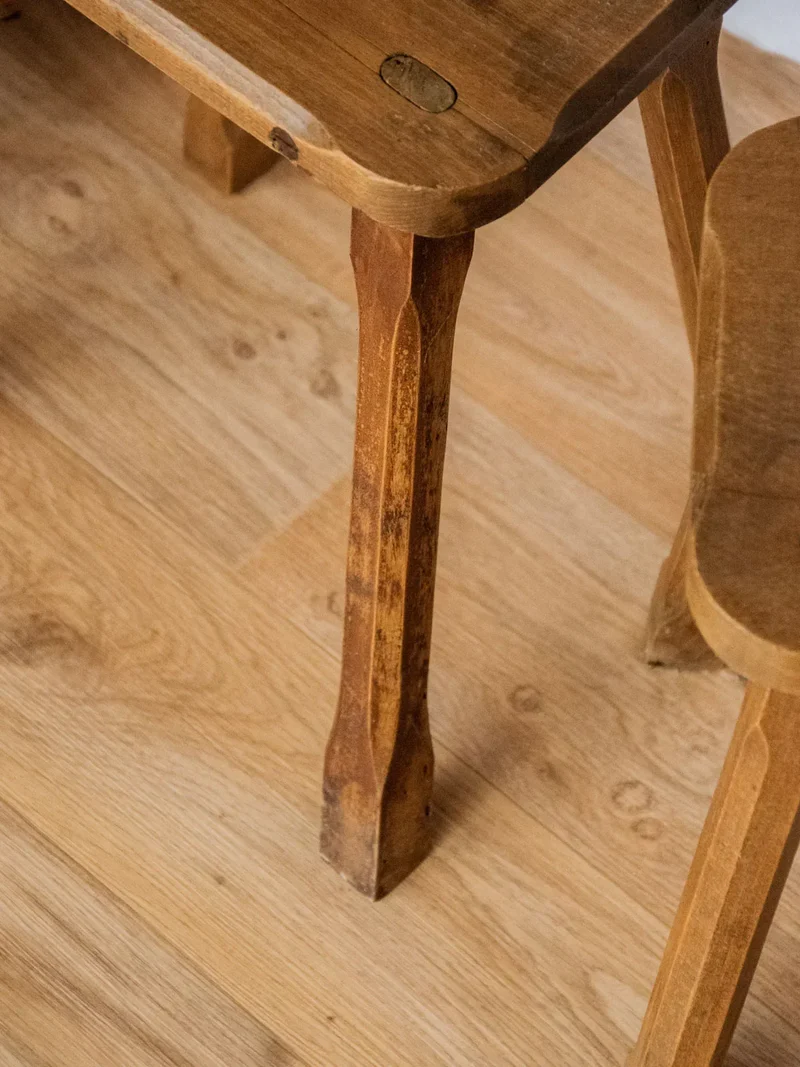 Ernestine, la paire de chaises pour enfant en bois N°271