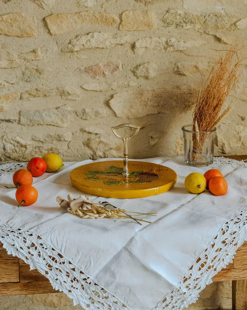 Nestor, le plateau de fromage en faïence N°488