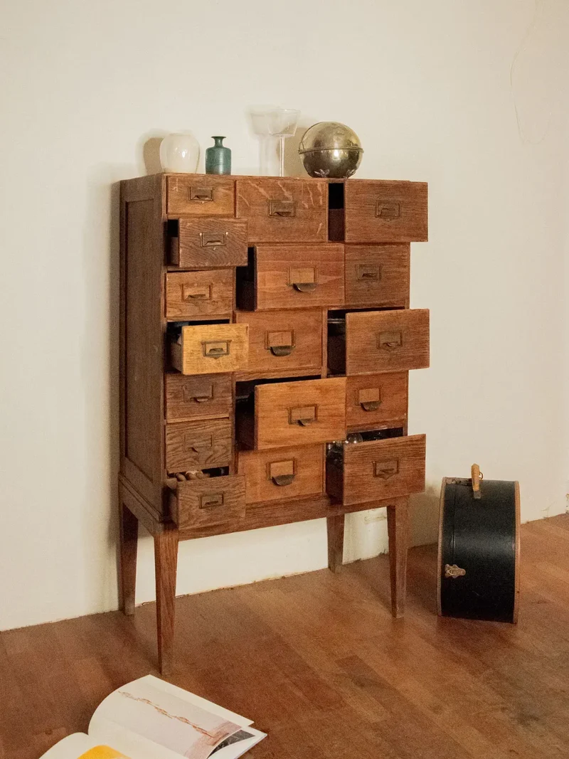 Fernand, le grand meuble de métier en bois N°171