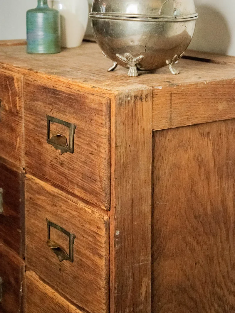 Fernand, le grand meuble de métier en bois N°171