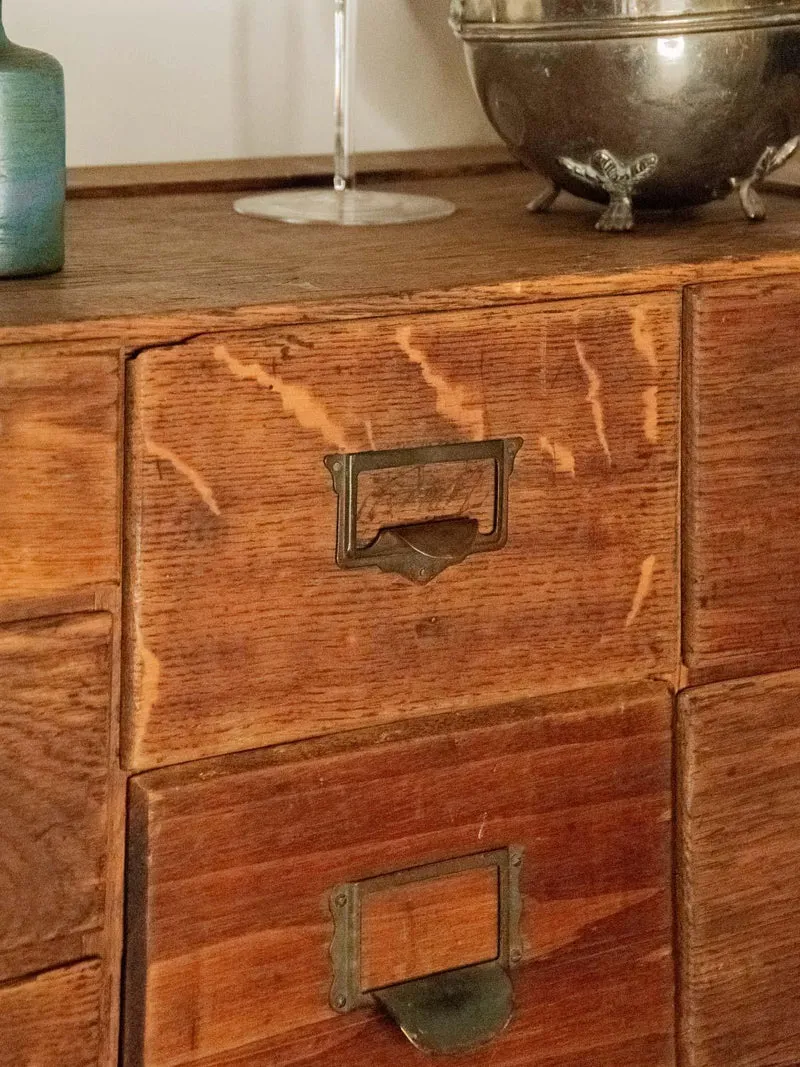 Fernand, le grand meuble de métier en bois N°171