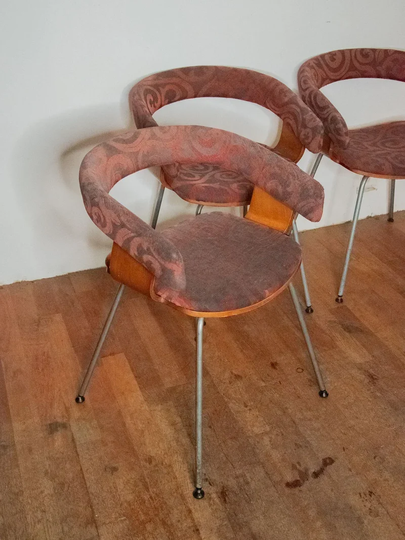 Alma, le lot de 4 chaises John Coleman N°1056