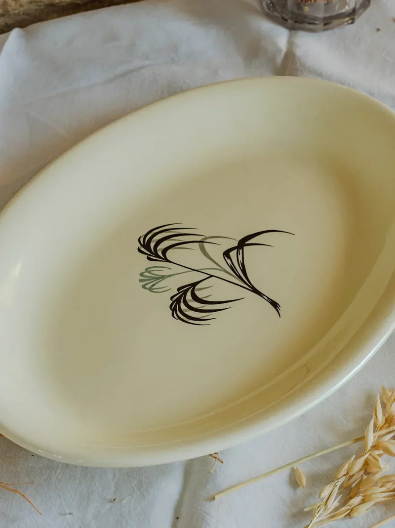Nestor, le plat de service en faïence N°482