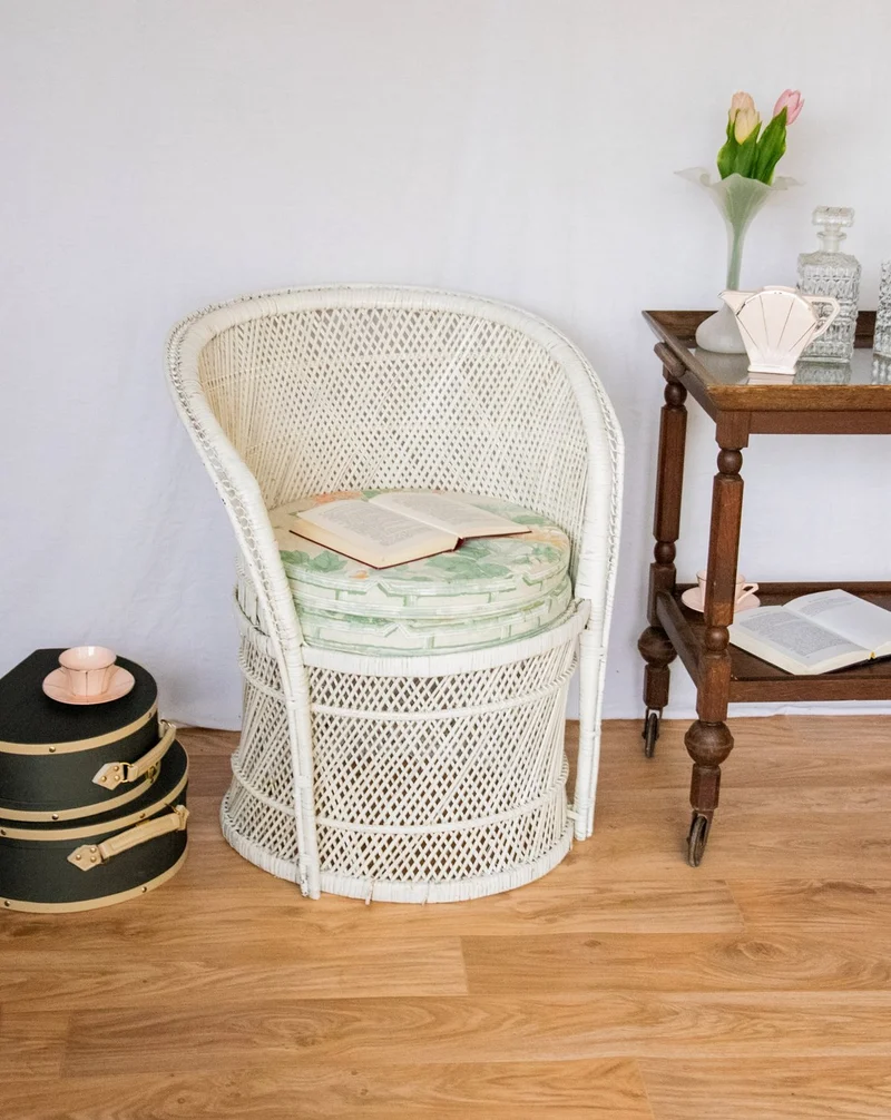 Emmanuel, le fauteuil en rotin N°13
