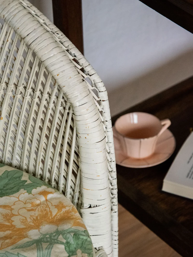 Emmanuel, le fauteuil en rotin N°13