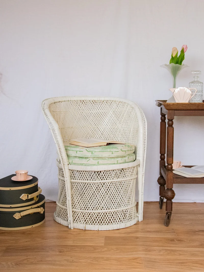 Emmanuel, le fauteuil en rotin N°13