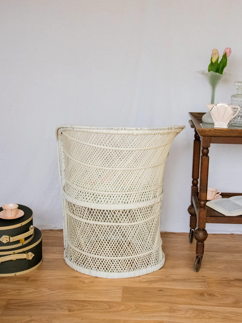 Emmanuel, le fauteuil en rotin N°13