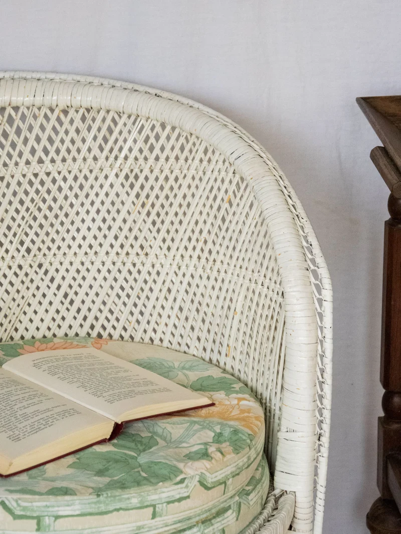 Emmanuel, le fauteuil en rotin N°13