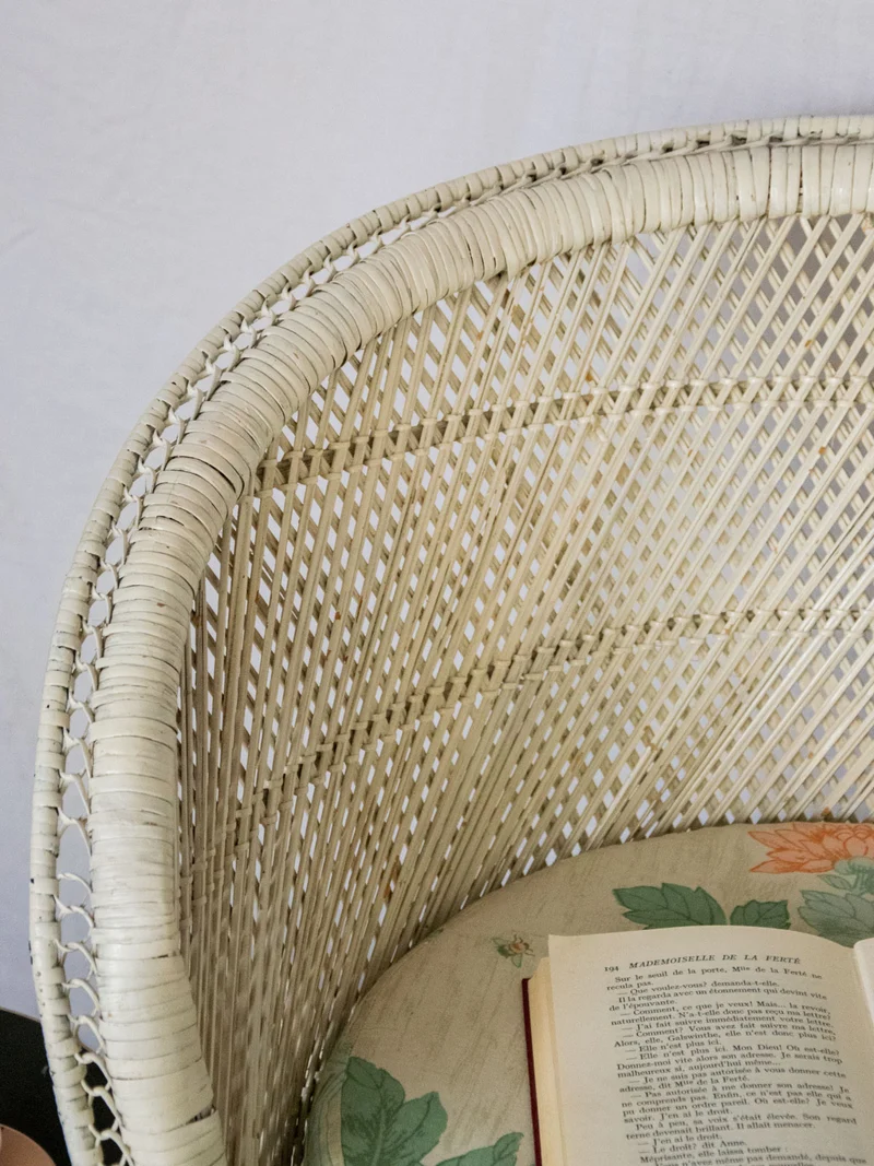 Emmanuel, le fauteuil en rotin N°13