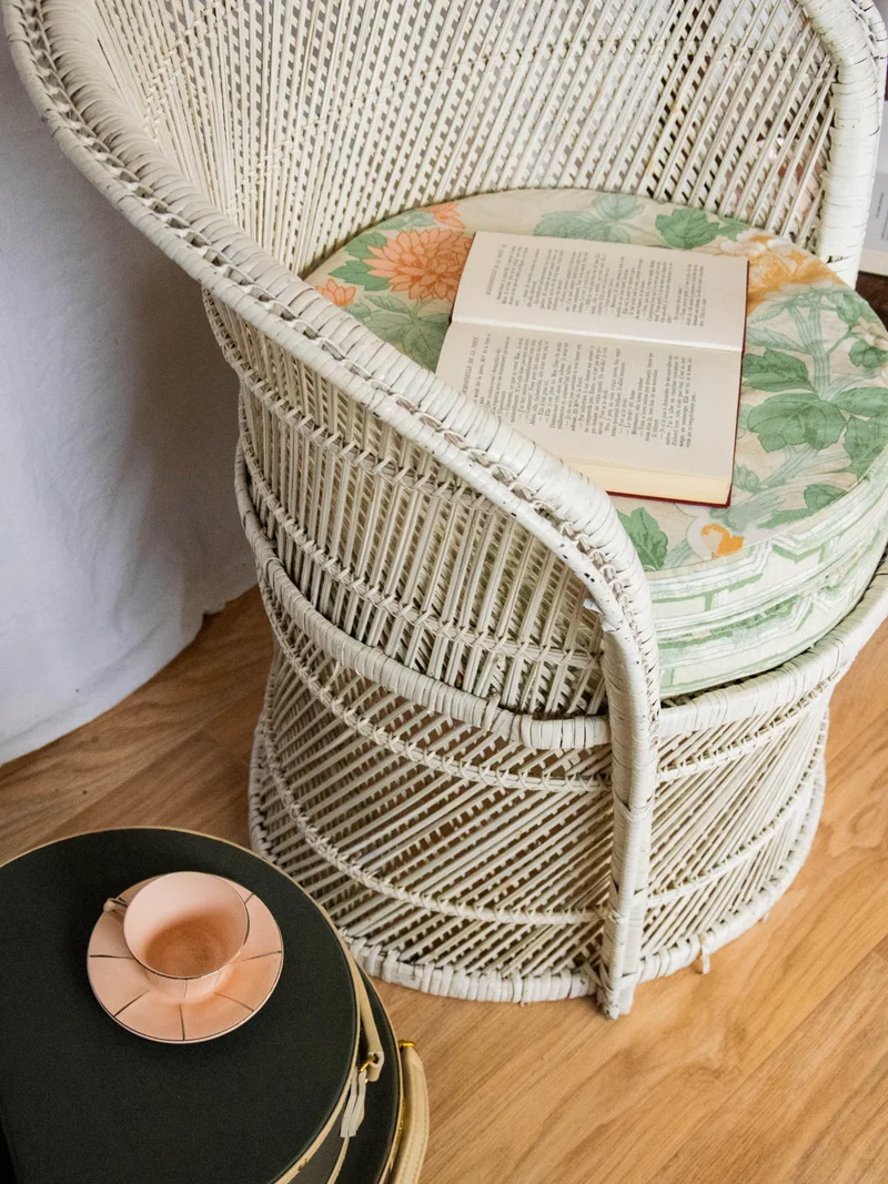Emmanuel, le fauteuil en rotin N°13