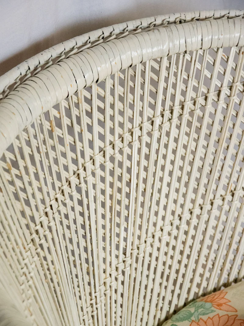 Emmanuel, le fauteuil en rotin N°13