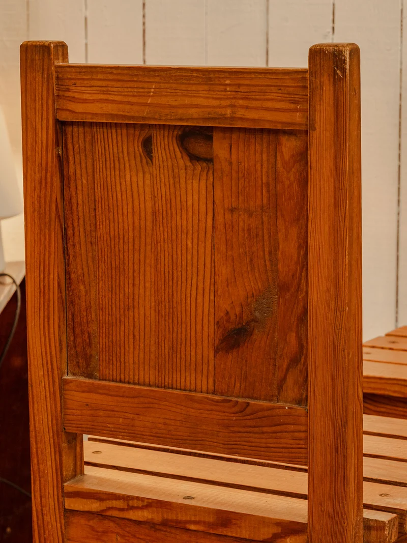 Claude, le lot de 4 chaises en bois N°800