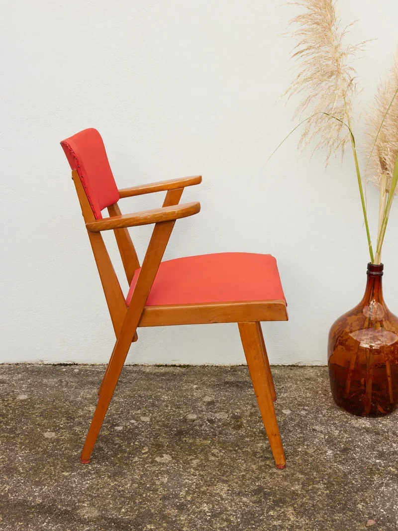 Jakob, le fauteuil en simili cuir N°706