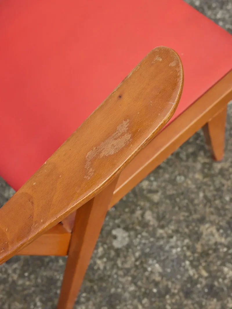 Jakob, le fauteuil en simili cuir N°706