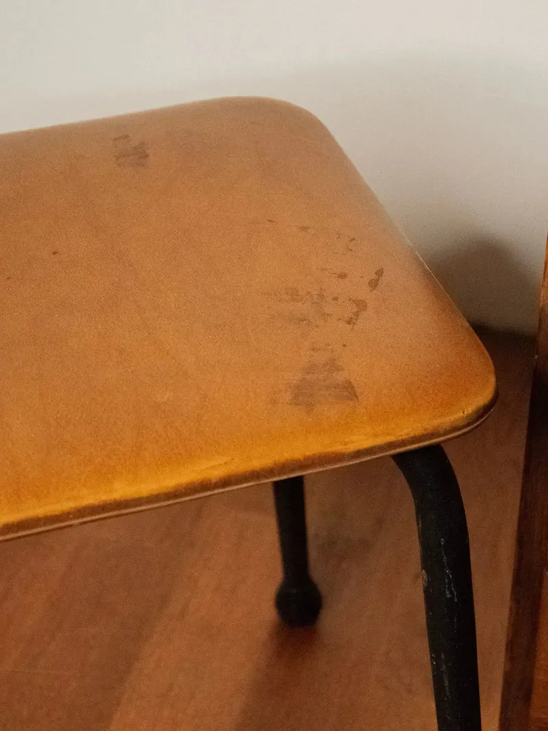 Axel, le tabouret en métal et simili N°545