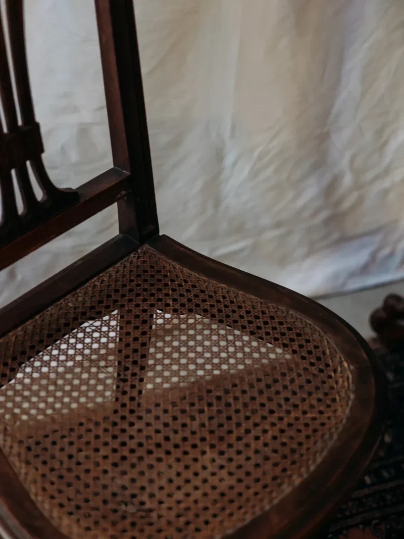 Claude, la chaise cannée en bois N°810