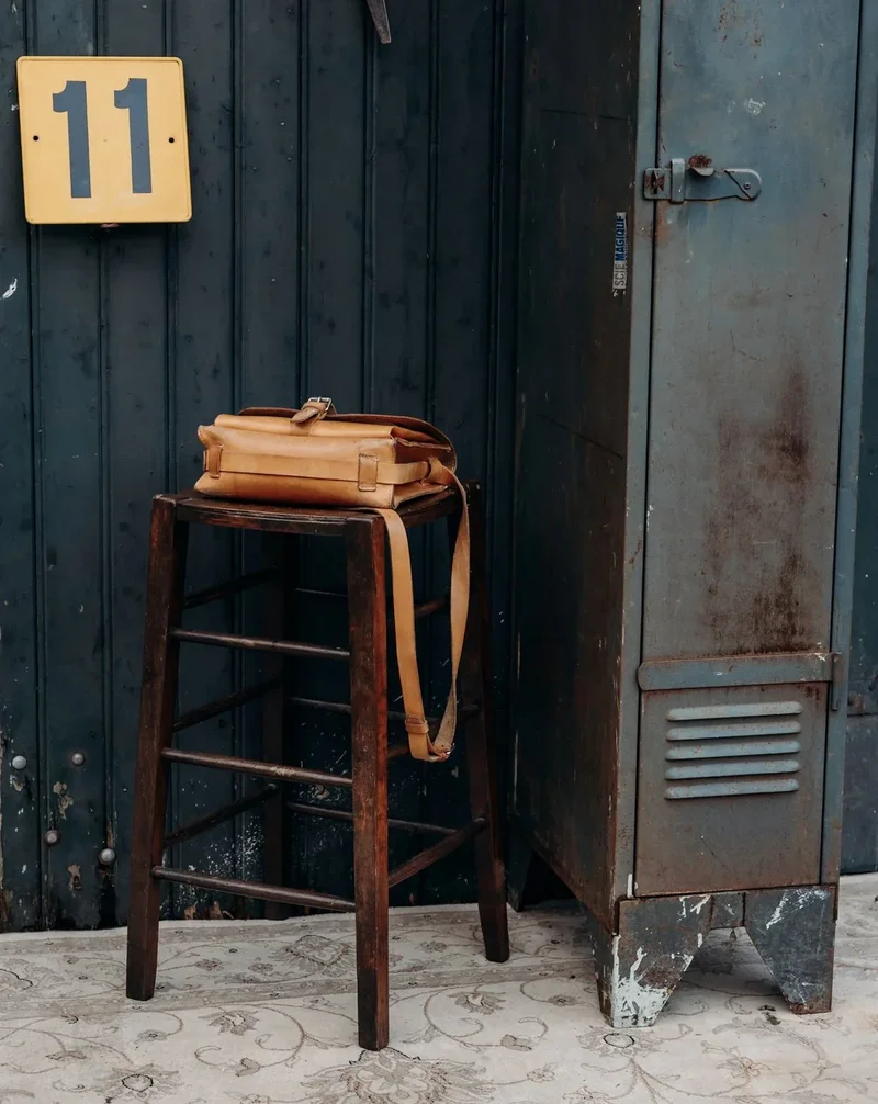 Gaston, le tabouret de bar en bois N°115