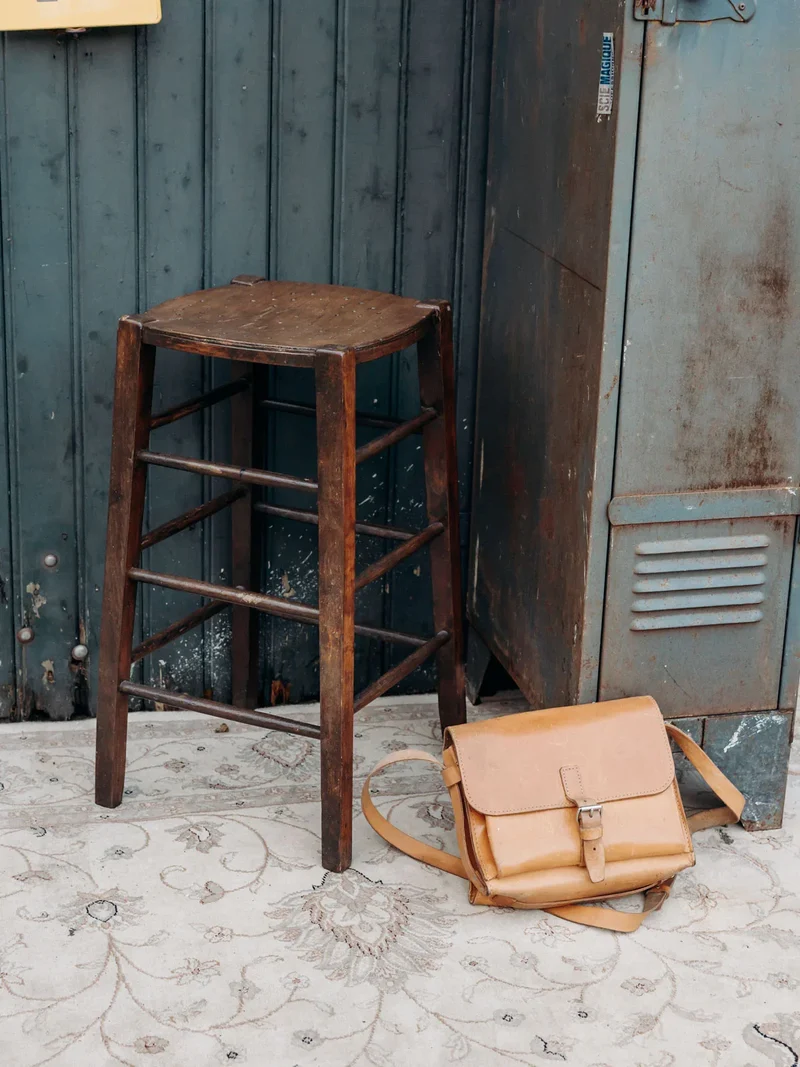 Gaston, le tabouret de bar en bois N°115