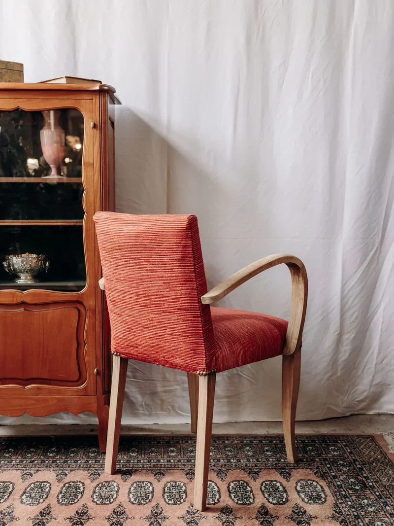 Ernest, le fauteuil brigde en tissu N°607