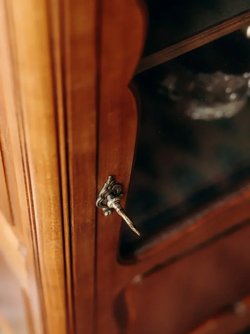 Maximilien, la vitrine en bois clair N°41