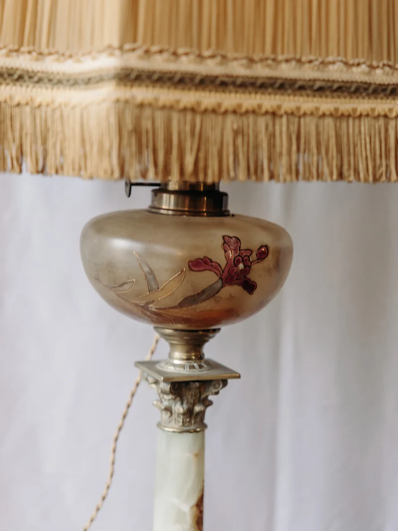 Julia, la grande lampe à poser en onyx N°529