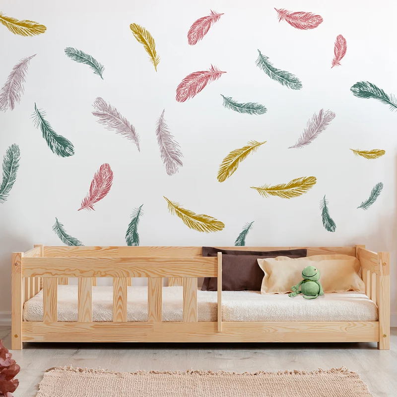 Lit 90x200 sommier inclus Elise Bois