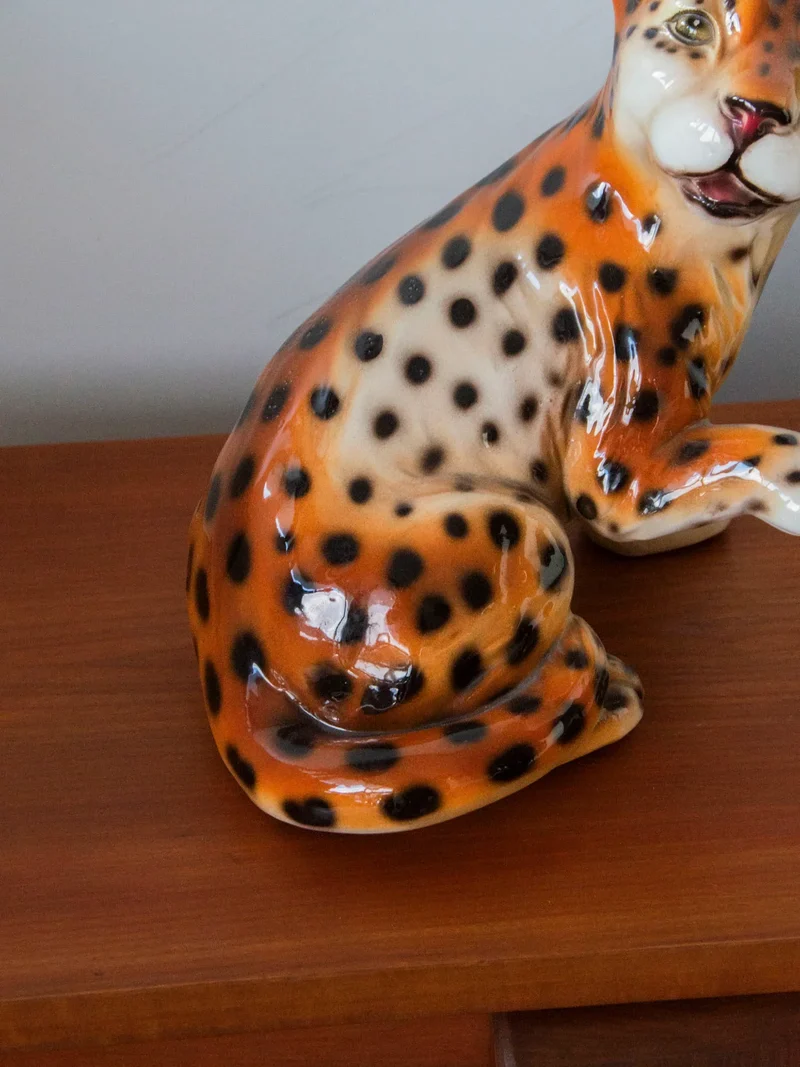 Alix, le léopard en céramique italienne N°501