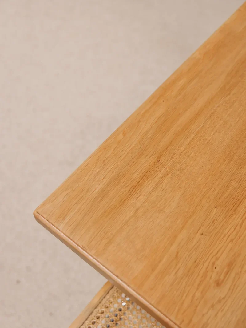 Romy, la table de ferme en bois clair N°448