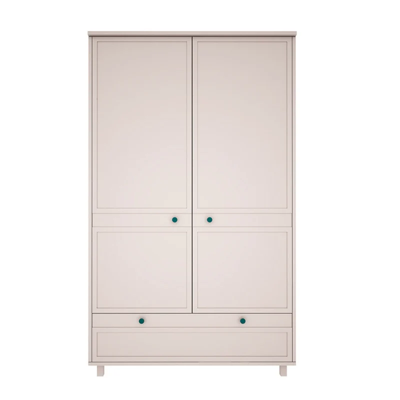 Armoire 2 portes 1 tiroir Wood Luck Gabriel - Cachemire