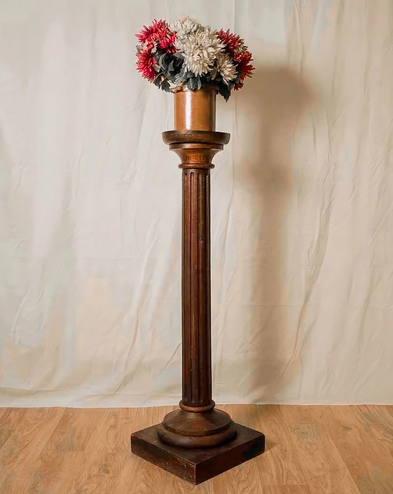 Francine, la colonne en bois N°730