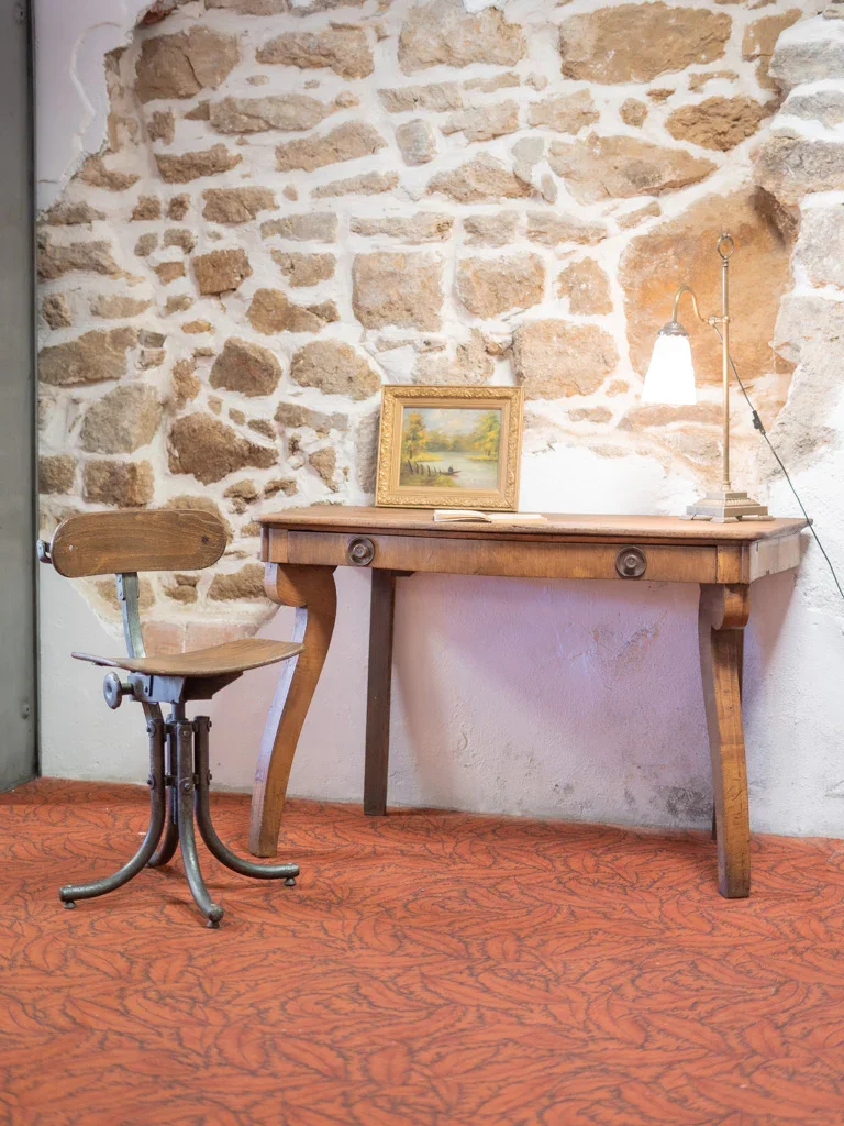 Claude, la chaise d'atelier en bois N°717