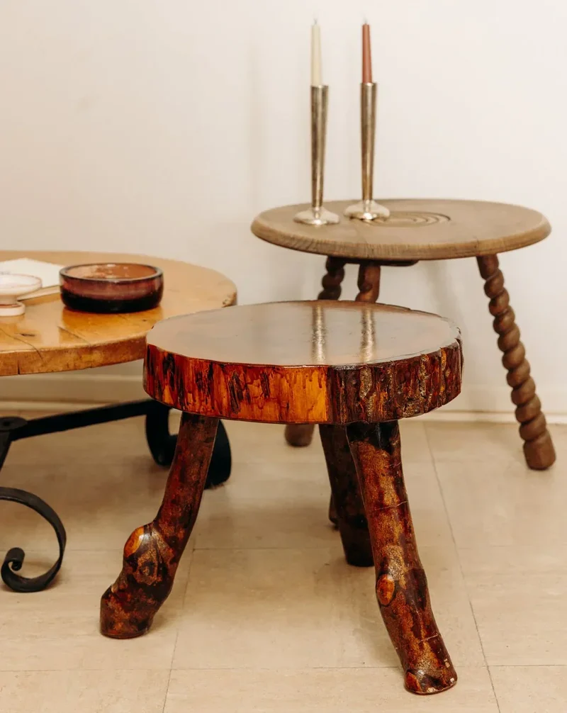 Francine, la table d'appoint brutaliste N°495