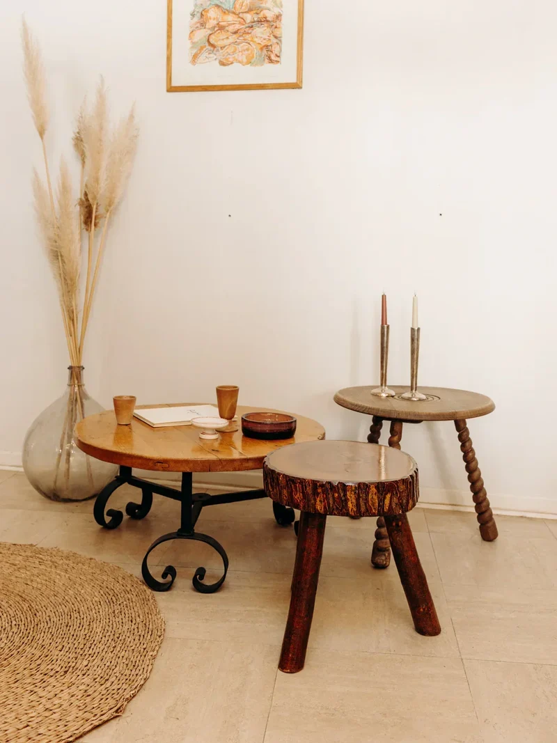 Francine, la table d'appoint brutaliste N°495