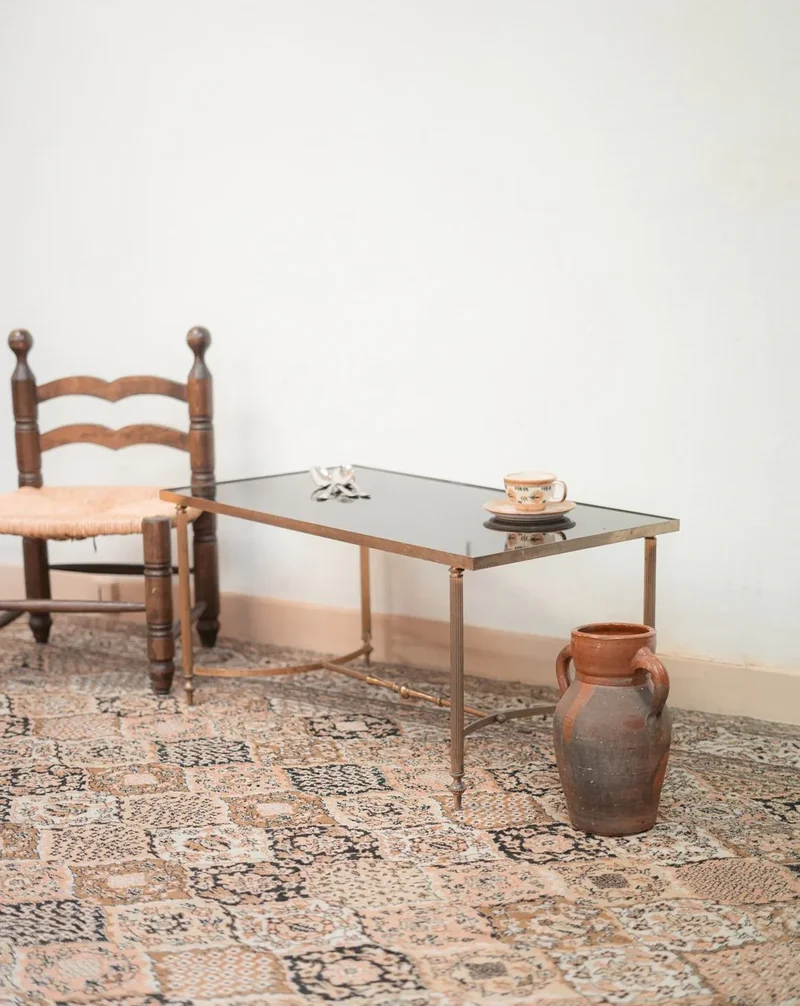 Donna, la table basse en verre N°517