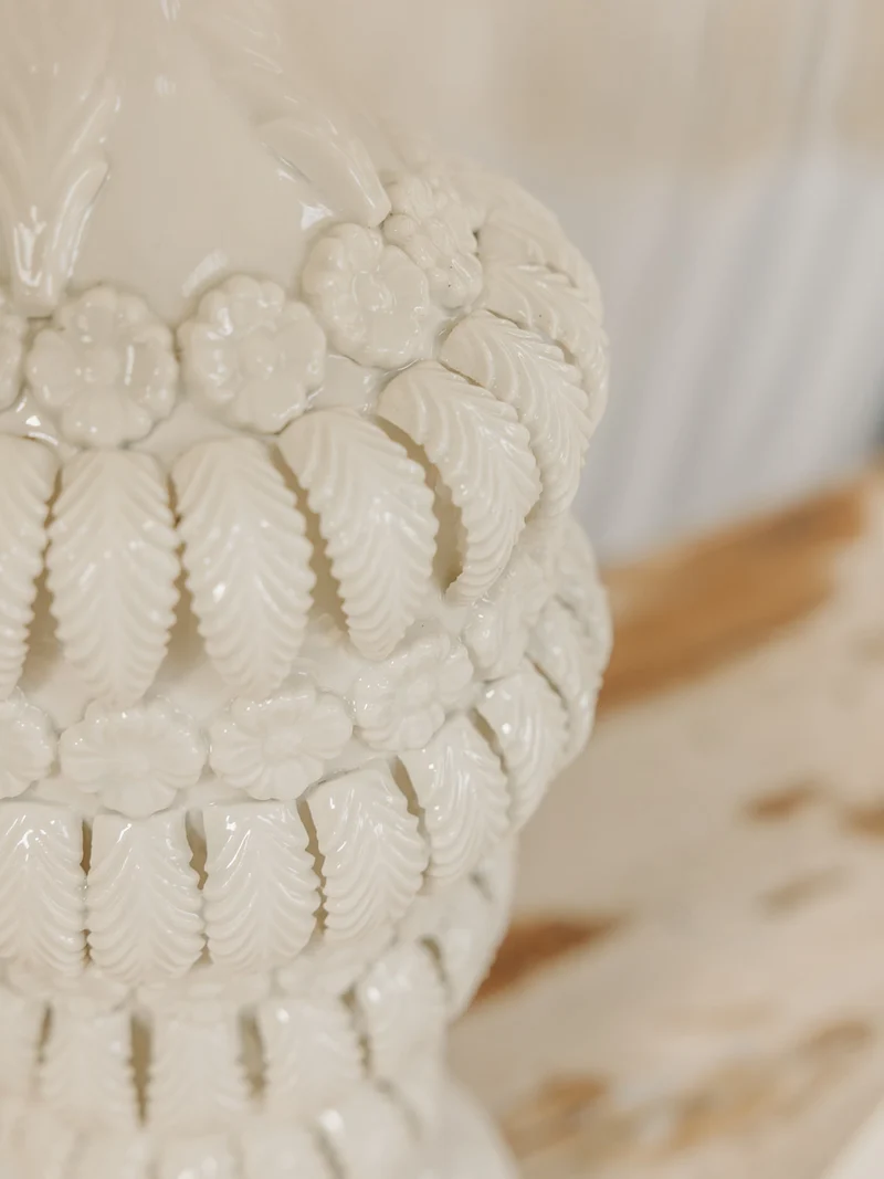 Julia, la lampe à poser en faïence italienne N°462