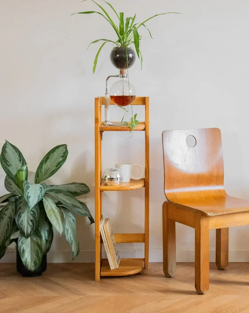 Gaëlle, l'étagère pliable en bois N°229