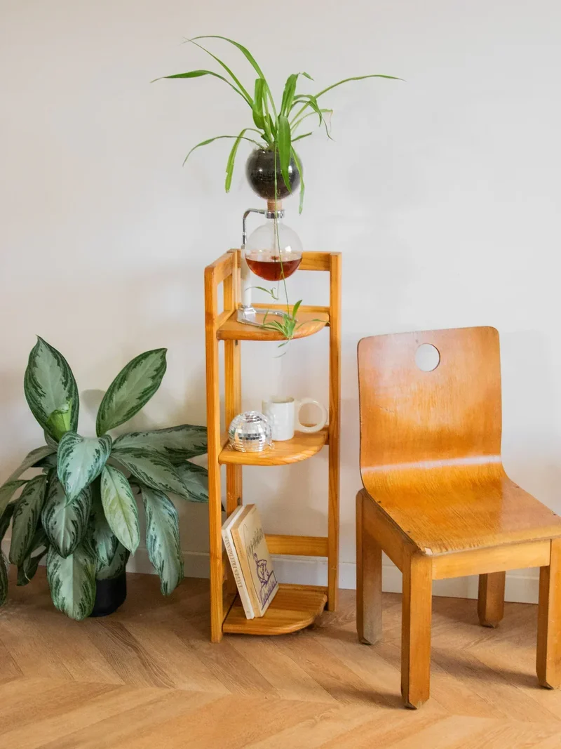 Gaëlle, l'étagère pliable en bois N°229
