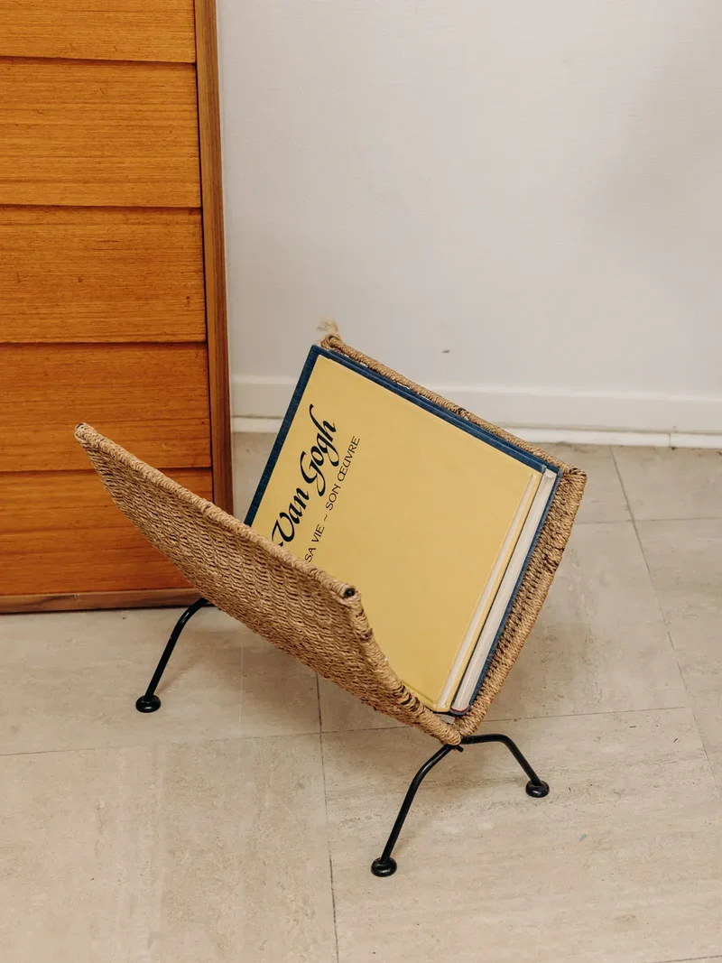 Marius, le porte-revues en jute N°195