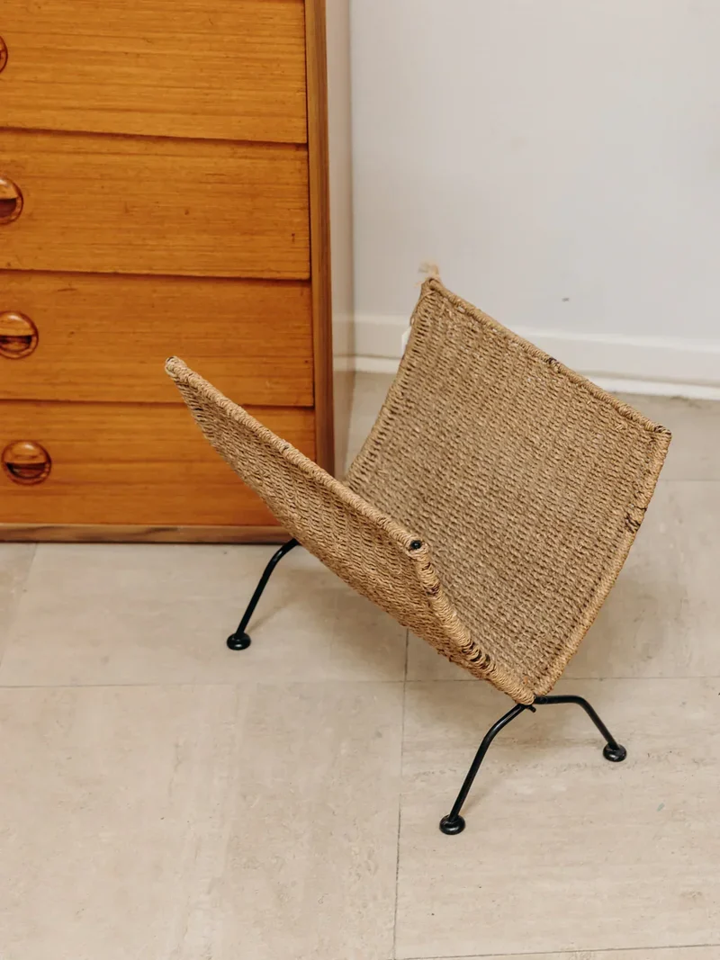 Marius, le porte-revues en jute N°195
