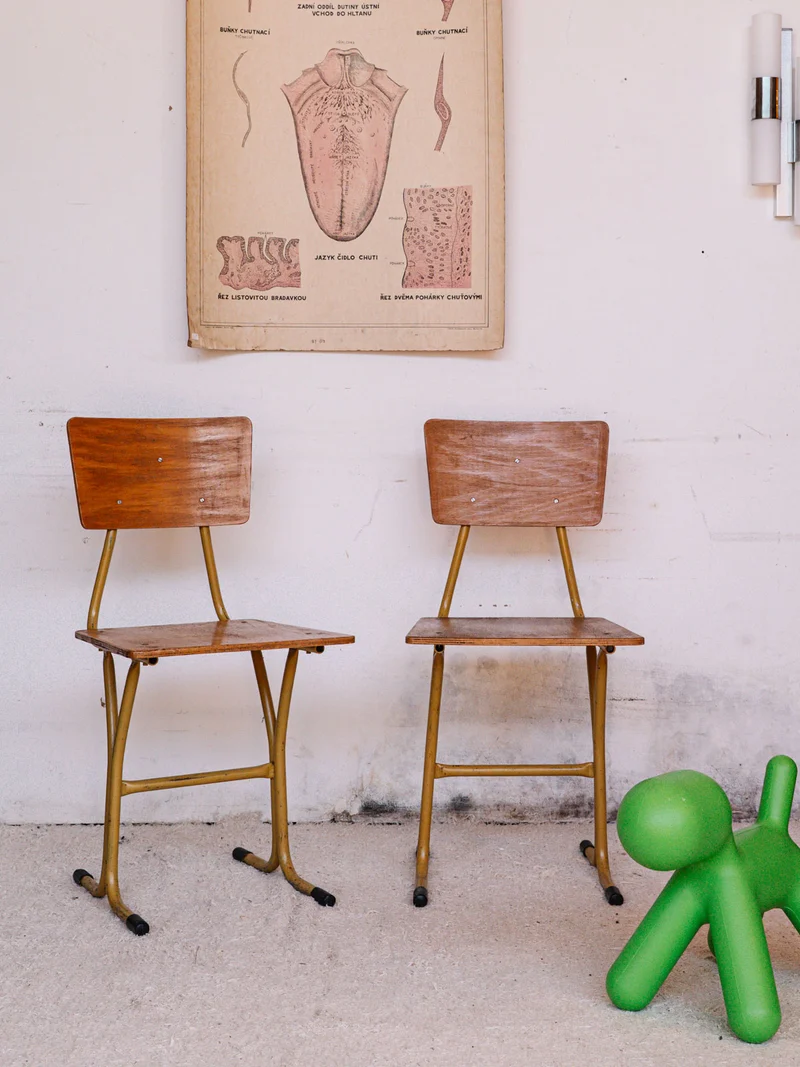 Claude, la chaise en bois clair N°861