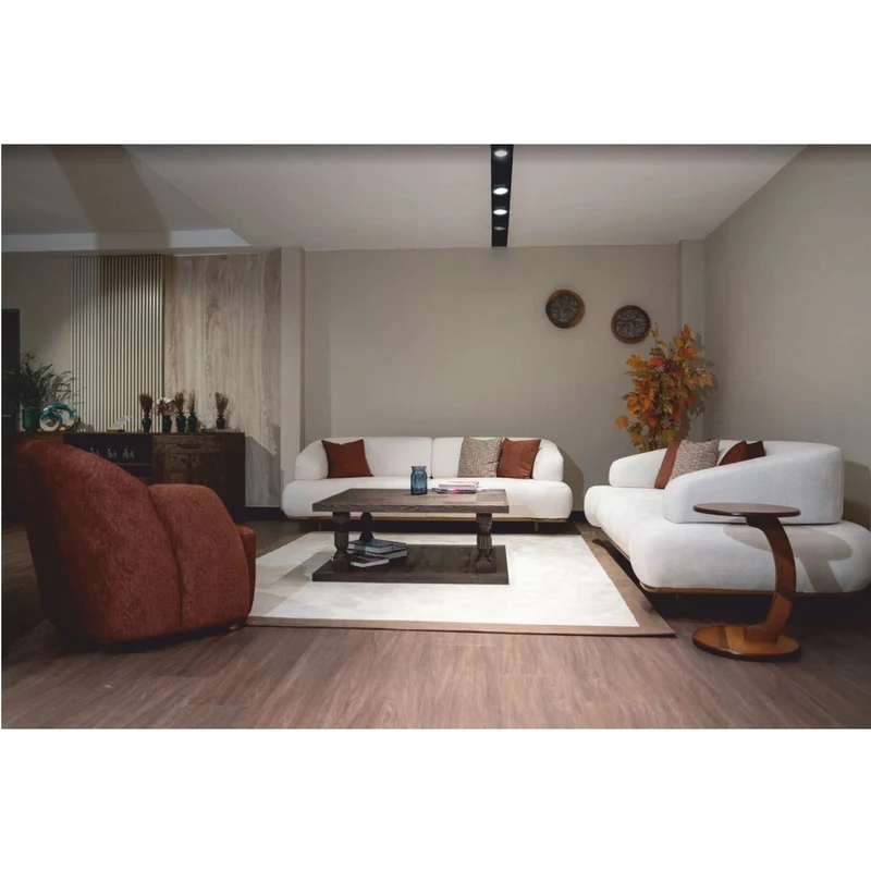 Casa Padrino Luxus Wohnzimmer & Hotel Sessel Braun / Naturfarben 80 x 90 x H. 85 cm - Luxus Möbel