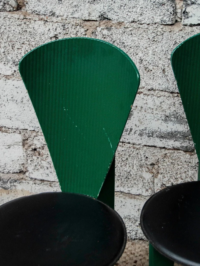 Alma, le lot de 4 chaises en simili N°990